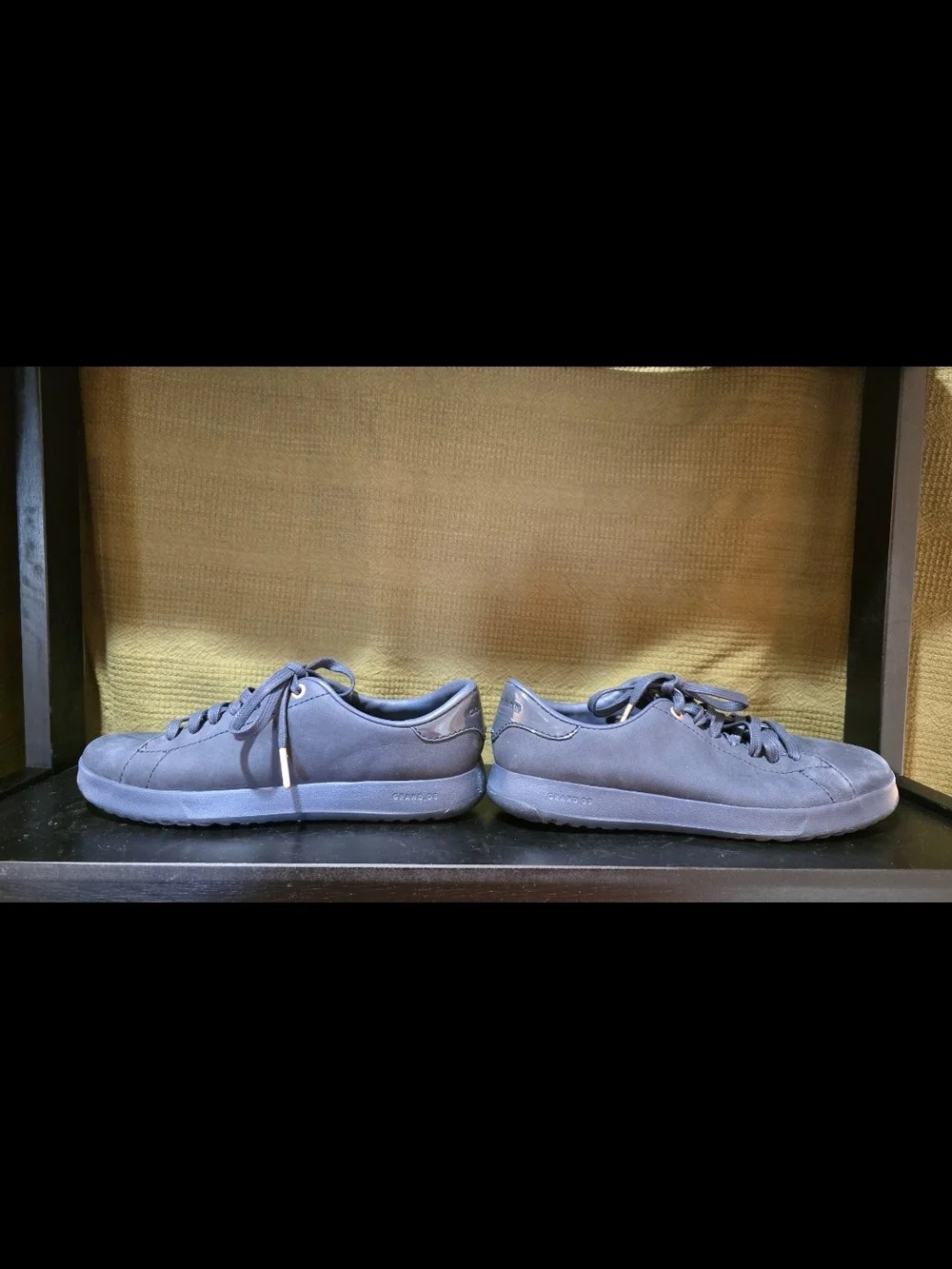 Cole Haan Grande Women's Casual Lace-Up Sneakers in Navy
